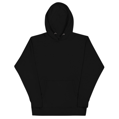 Cadini di Misurina unisex hoodie in Black – front view