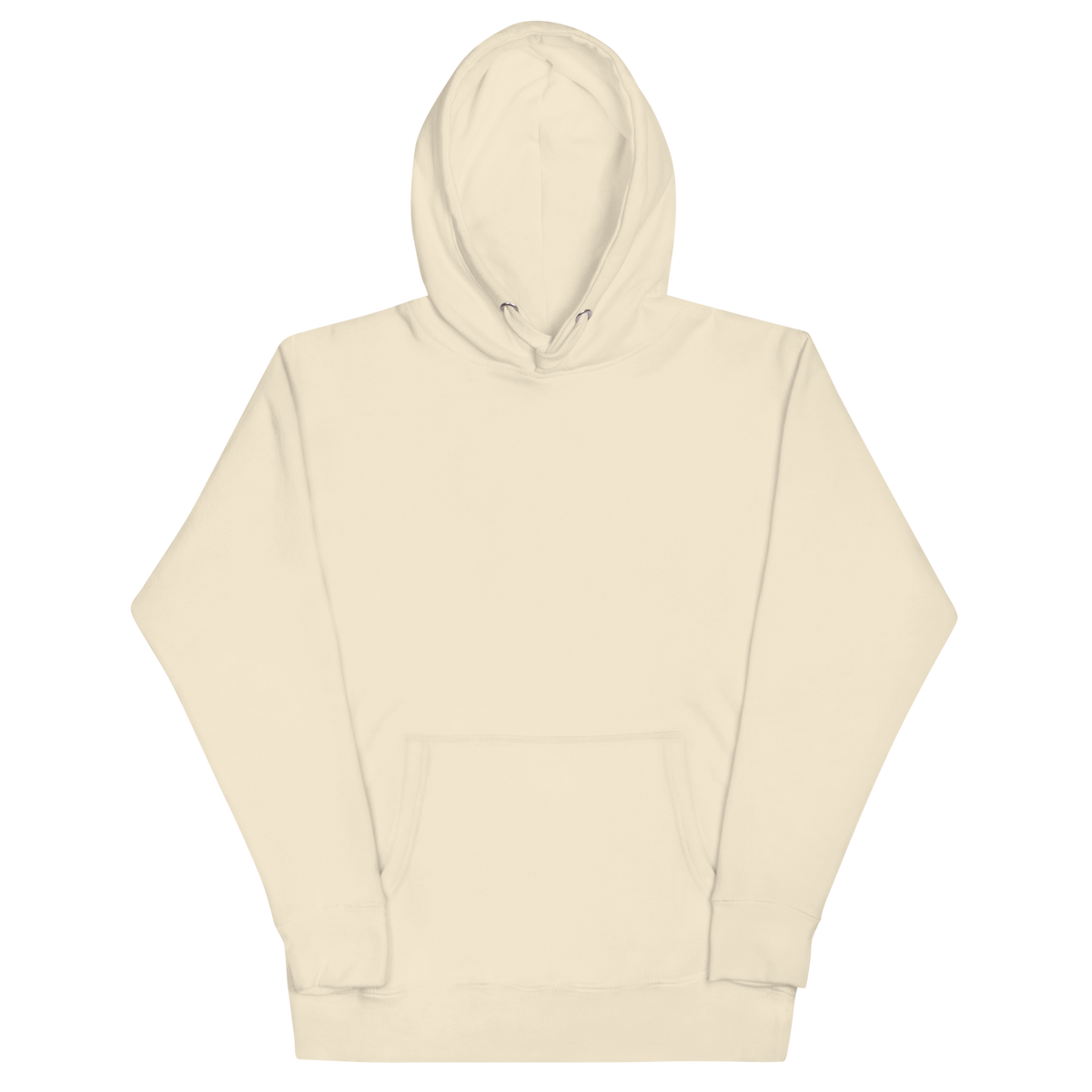 Geisler Peaks unisex hoodie in Bone – front view
