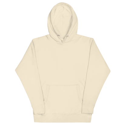 Seceda unisex hoodie in Bone – front view