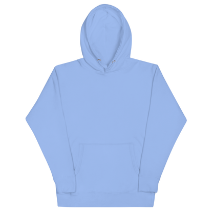 Half Dome unisex hoodie in Carolina Blue – front view