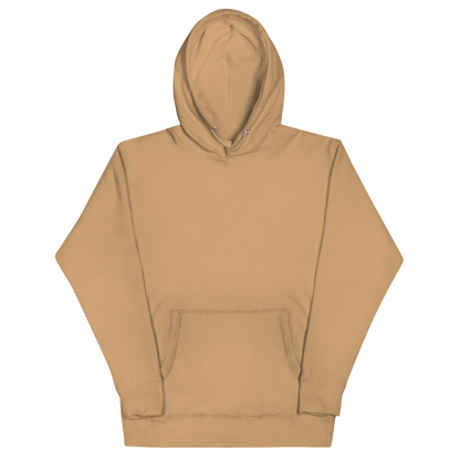 Seceda unisex hoodie in Khaki – front view