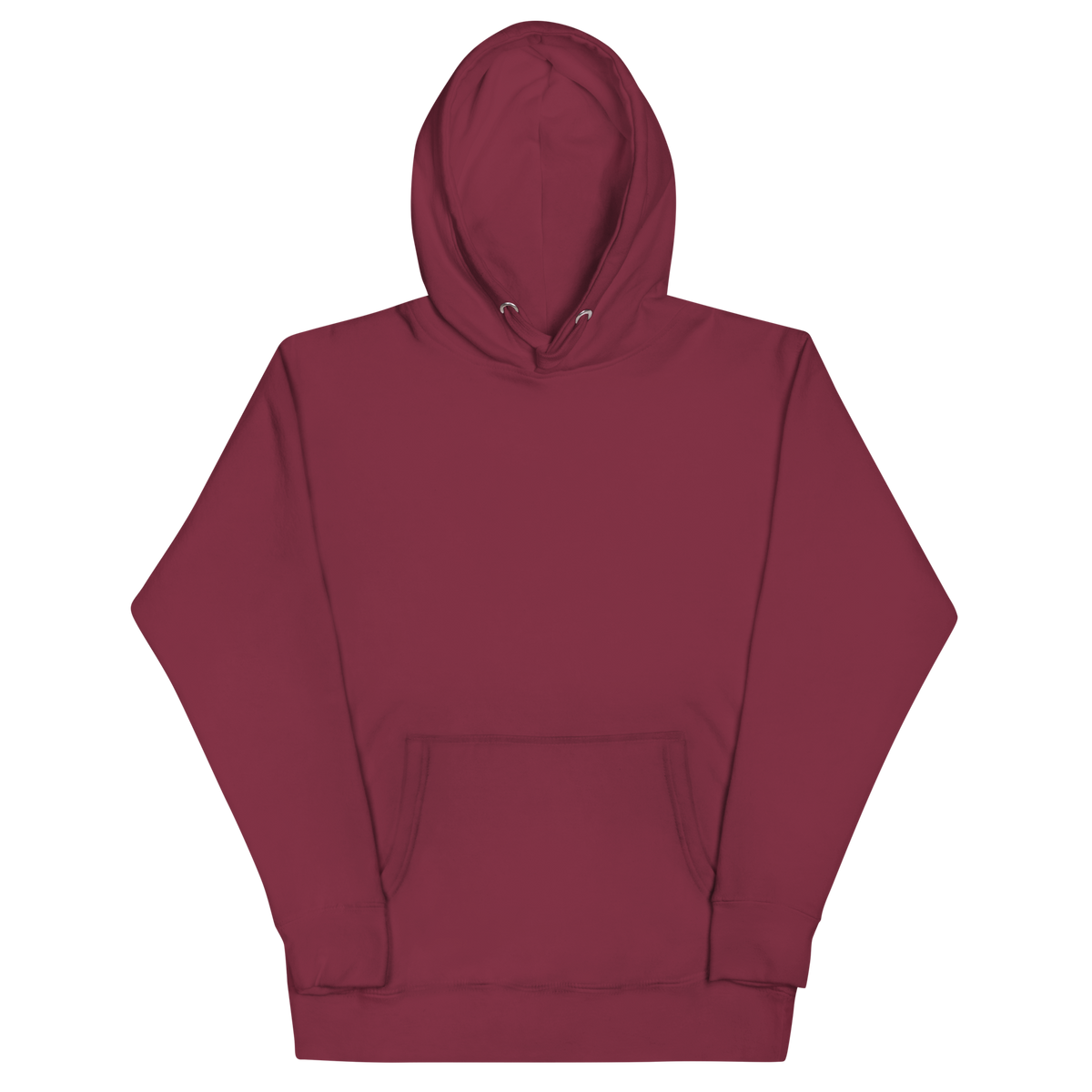 Tre Cime di Lavaredo unisex hoodie in Maroon – front view