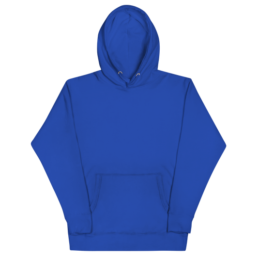 Geisler Peaks unisex hoodie in Team Royal – front view