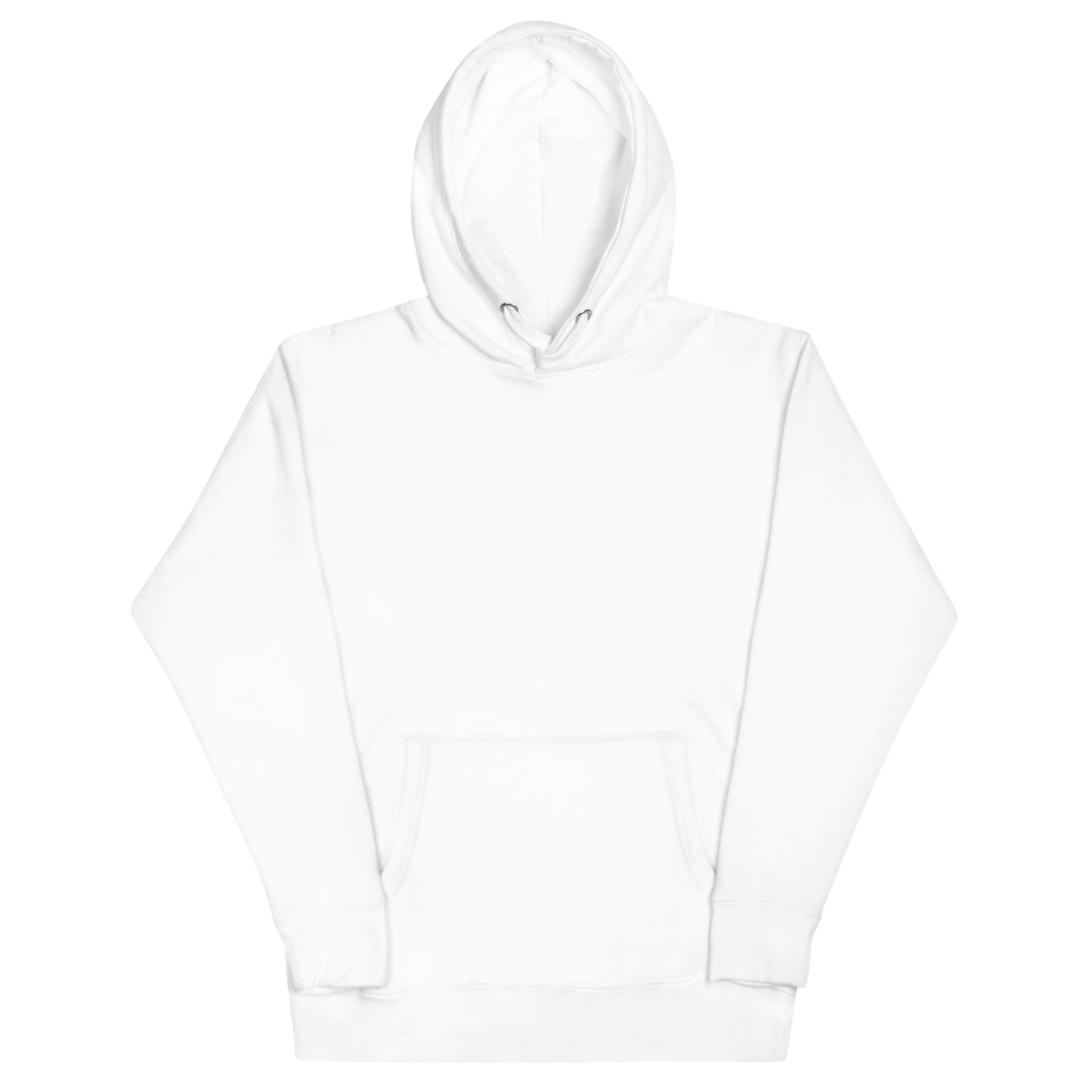 Half Dome unisex hoodie in White – front view