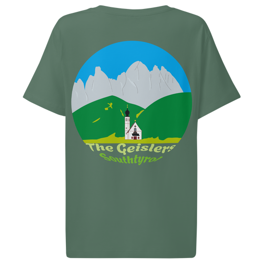 The Geislers women's t-shirt in Green Bay – back print design