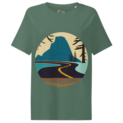 Half Dome women's t-shirt in Green Bay – front print design